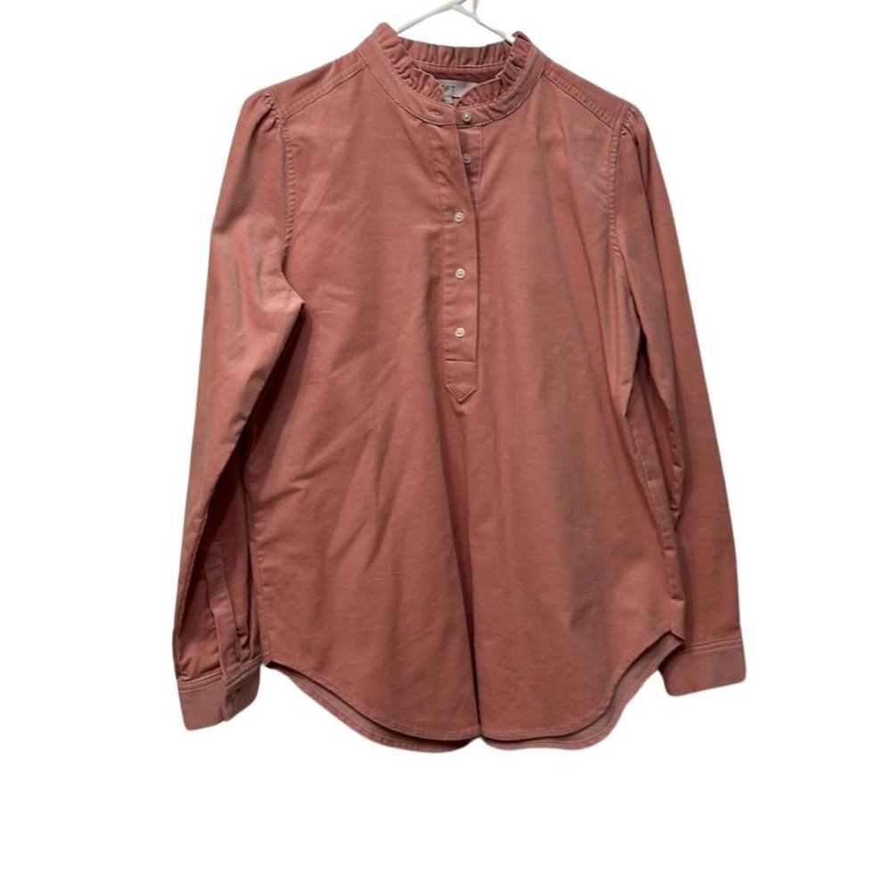 Loft Corduroy Blush Long Sleeved Shirt